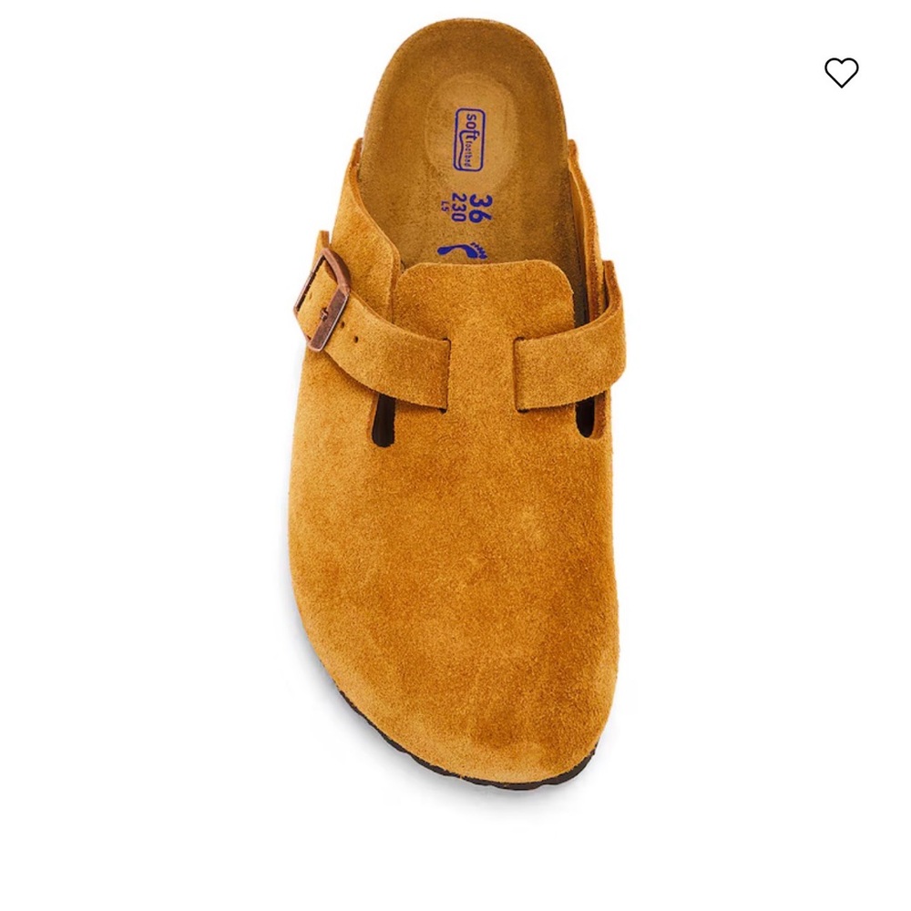Birkenstock Suede soft bed Bostons